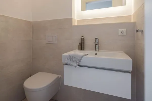 Badezimmer  Villa Baltic Knaakje