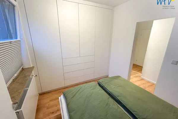 Schlafzimmer Haus Anton-Günther-Straße 16 Ferienwohnung Strandglück