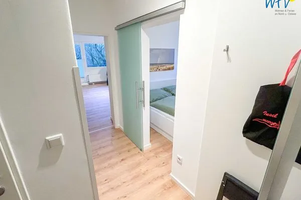 Flur Haus Anton-Günther-Straße 16 Ferienwohnung Strandglück