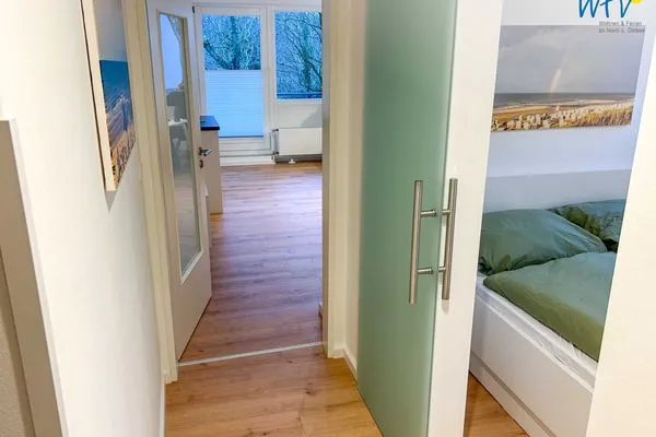 Flur Haus Anton-Günther-Straße 16 Ferienwohnung Strandglück