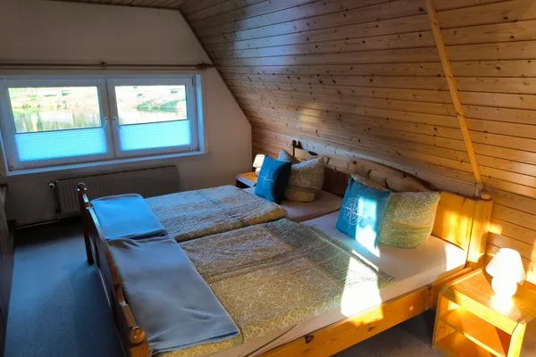 Schlafzimmer  Schwanensee Ferienhaus