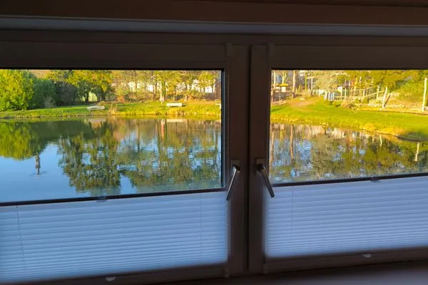 Landschaft  Schwanensee Ferienhaus