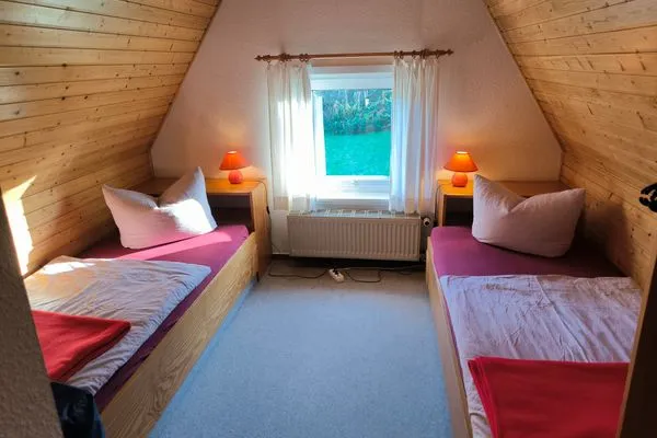 Schlafzimmer  Schwanensee Ferienhaus