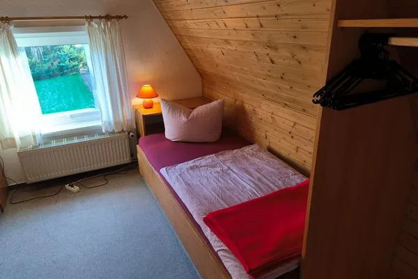 Schlafzimmer  Schwanensee Ferienhaus