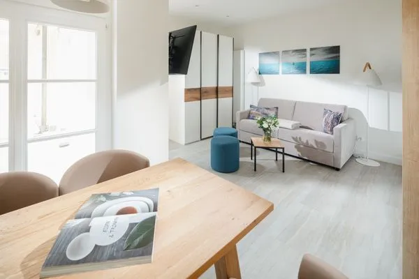 Wohnzimmer  Nordstrandperle Ap. H3