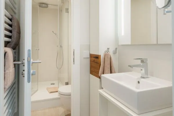 Badezimmer  Nordstrandperle Ap. H3