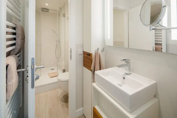 Badezimmer  Nordstrandperle Ap. H3