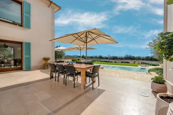Terrace  Villa Campos Hills