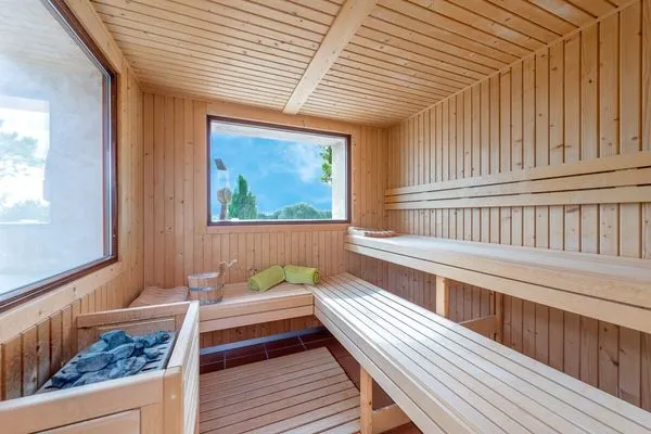 Sauna  Villa Campos Hills
