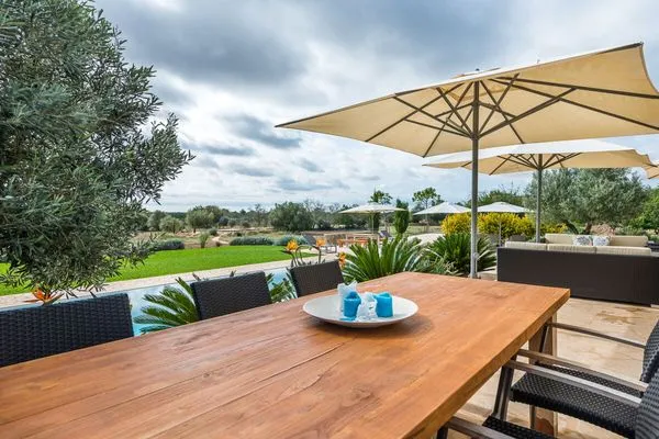 Terrace  Villa Campos Hills
