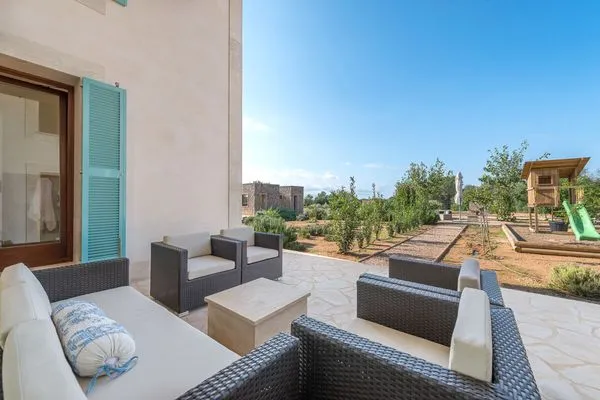Terrace  Villa Campos Hills