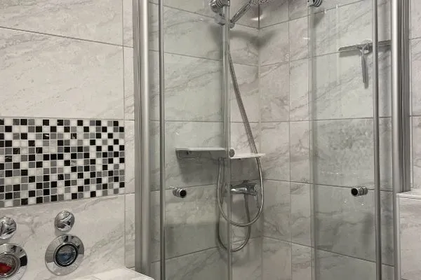 Badezimmer Bocksberg Blick Haus 1 Kaminzeit