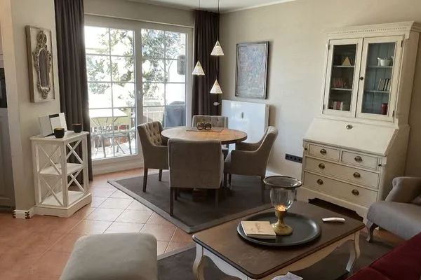 Wohnzimmer Bocksberg Blick Haus 1 Kaminzeit