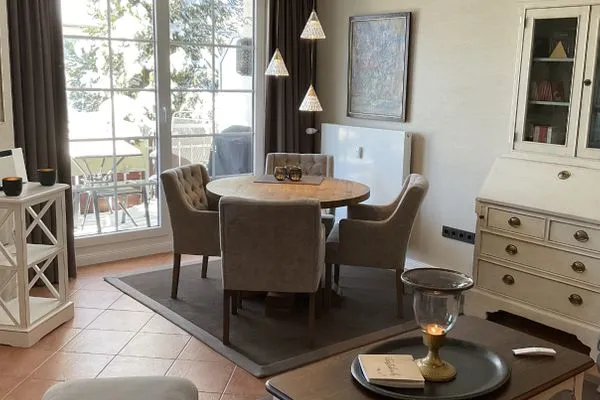 Wohnzimmer Bocksberg Blick Haus 1 Kaminzeit