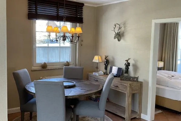 Wohnzimmer Bocksberg Blick Haus 1 Hirschzeit