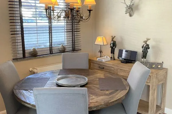 Wohnzimmer Bocksberg Blick Haus 1 Hirschzeit