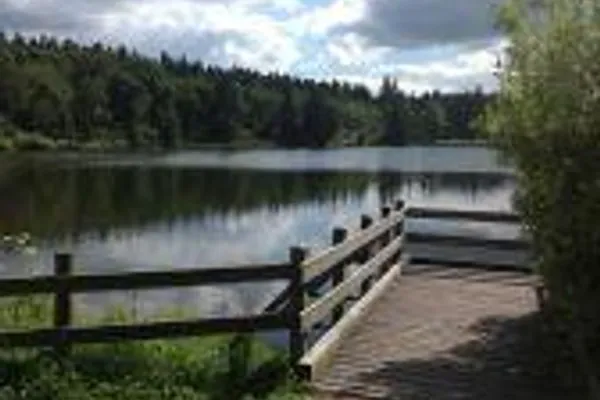 Landschaft Bocksberg Blick Haus 1 Hirschzeit