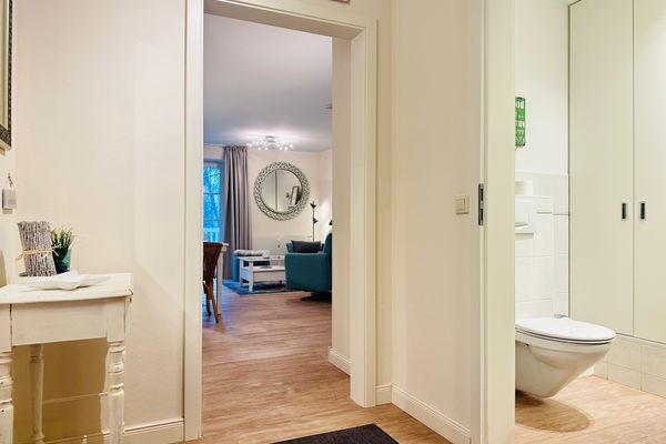 Friesenresidenz Wohnung Halligflieder Bad - 