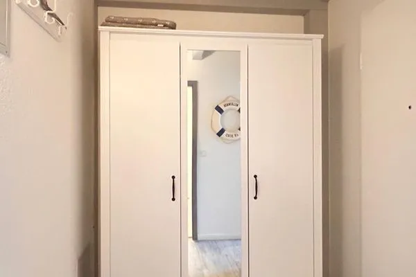 Schlafzimmer  Ferienwohnung Meeresrauschen Pellworm