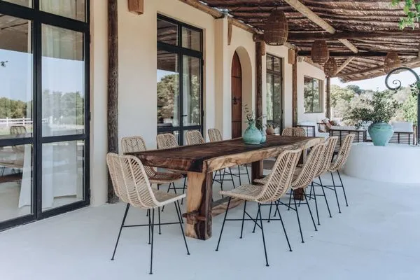 Terrasse  Finca Ibiza