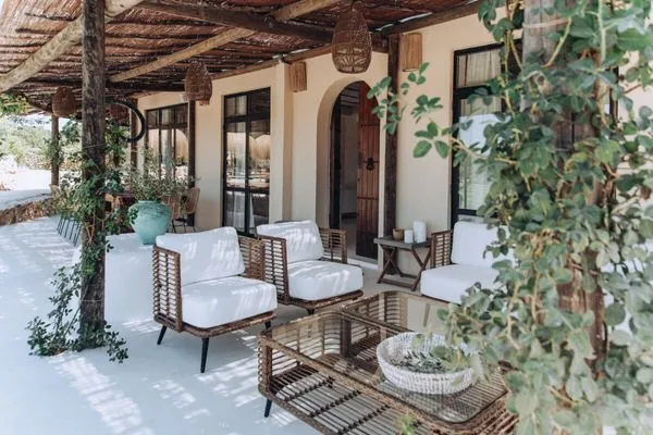Terrasse  Finca Ibiza