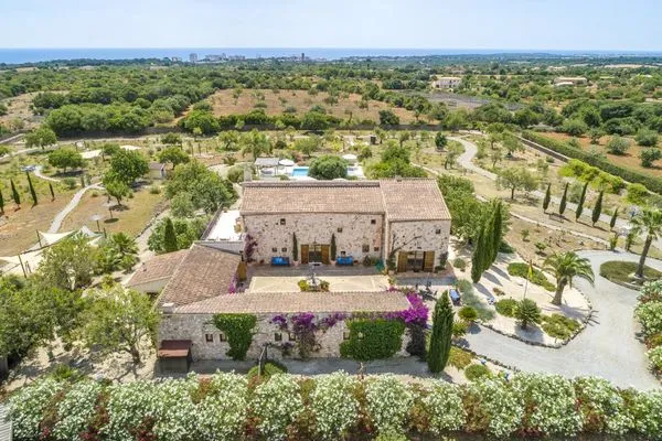 Vogelperspektive  Finca Siesta Del Sol