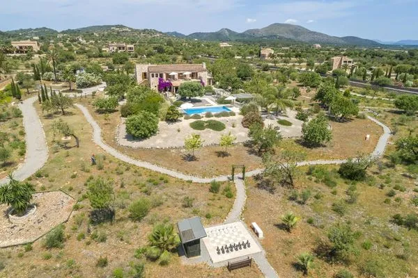 Vogelperspektive  Finca Siesta Del Sol