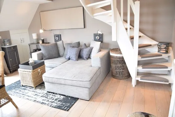 Wohnzimmer  Haus am Strand