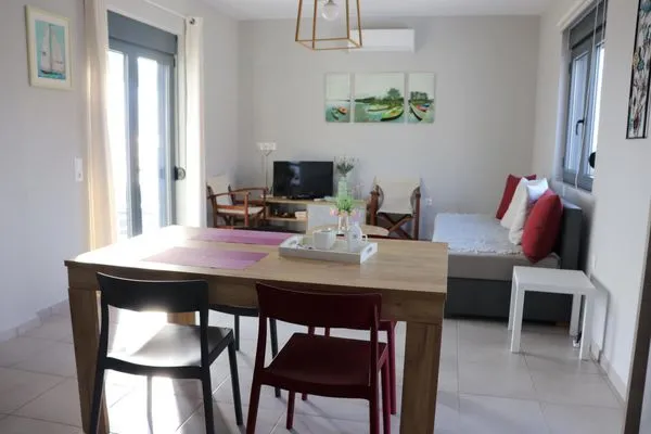 Living room  Triopetra View 1