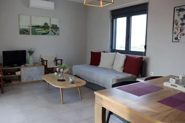 Living room  Triopetra View 1