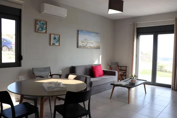 Living room  Triopetra View 2