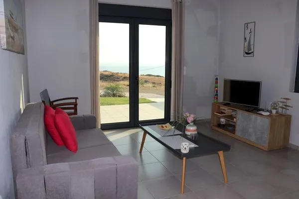 Living room  Triopetra View 2