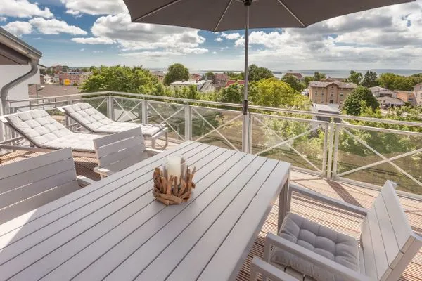 Balkon  Villa Am alten Kreidebruch - Penthouse Sea Spirit
