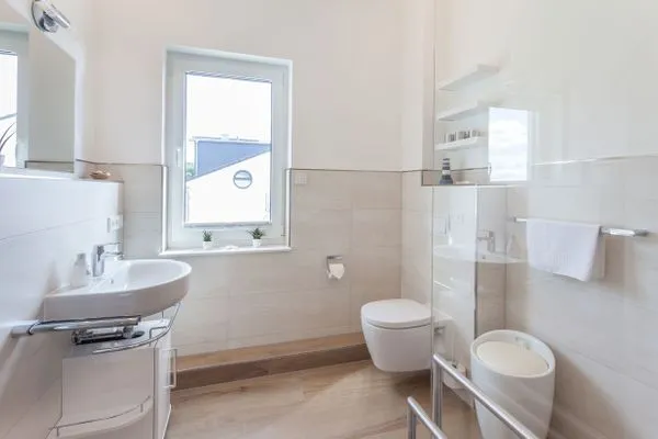 Badezimmer  Villa Am alten Kreidebruch - Penthouse Sea Spirit
