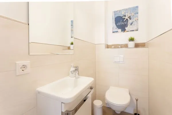 Gäste-WC  Villa Am alten Kreidebruch - Penthouse Sea Spirit