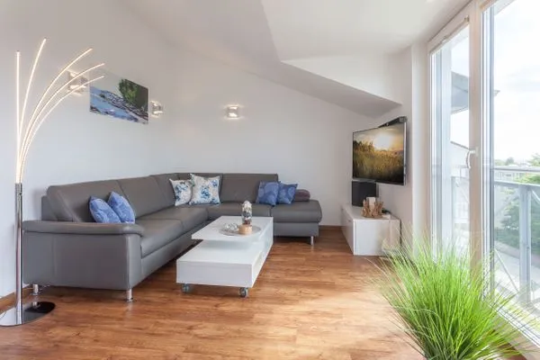 Wohnzimmer  Villa Am alten Kreidebruch - Penthouse Sea Spirit