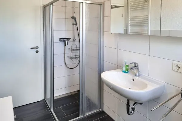 Badezimmer  Villa Am alten Kreidebruch, FW Lachmöwe - mit Balkon