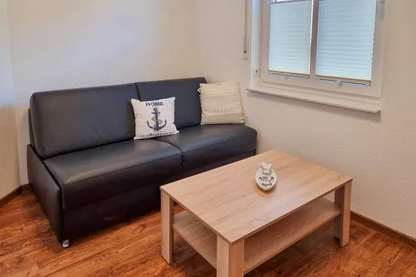 Schlafzimmer  Villa Am alten Kreidebruch, FW Lachmöwe - mit Balkon