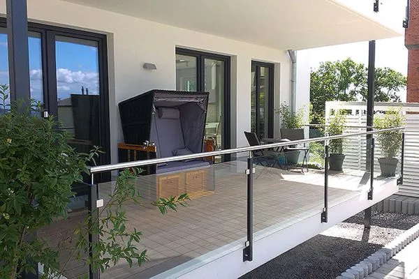 Balkon  Villa Amelie, App. Baltic Sea - mit Meerblick