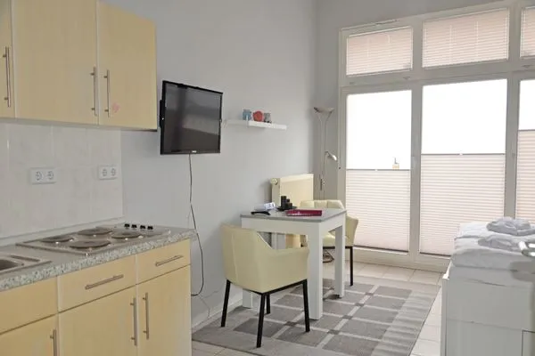 Küche / Küchenzeile  Alter Reichshof, App. 305 mit Balkon und Meerblick