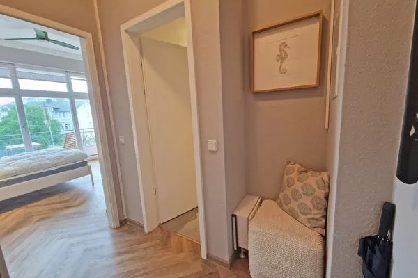 Empfang  Alter Reichshof, App. 303 mit Meerblick und Balkon