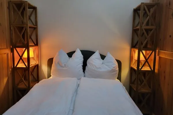 Bett  Alter Reichshof,  App. 302 - mit Balkon und Meerblick