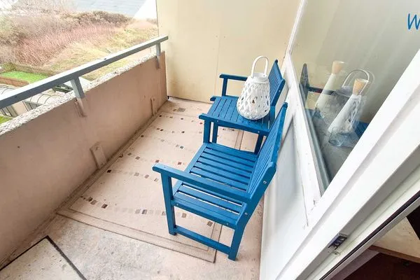 Balkon Ferienhaus Seeblick Ferienwohnung 31