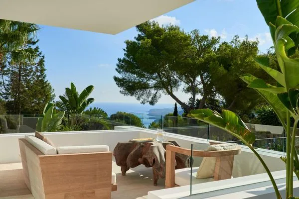 Terrace  Villa Na Xamena