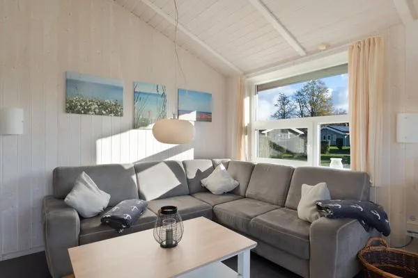 Wohnzimmer  Ferienhaus Strandpark 11