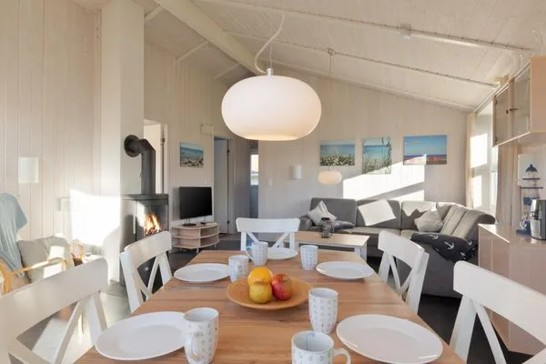Wohnzimmer  Ferienhaus Strandpark 11