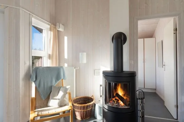 Kamin-/Ofen  Ferienhaus Strandpark 11