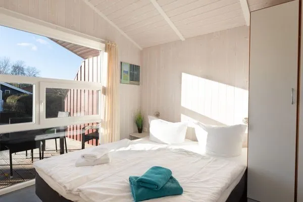 Schlafzimmer  Ferienhaus Strandpark 11
