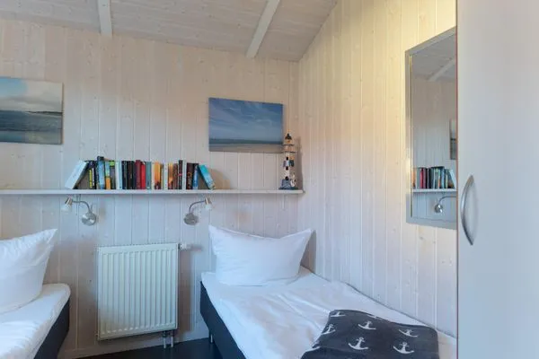 Schlafzimmer  Ferienhaus Strandpark 11