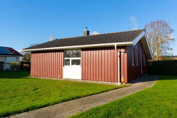 Fassade / Eingang  Ferienhaus Strandpark 11